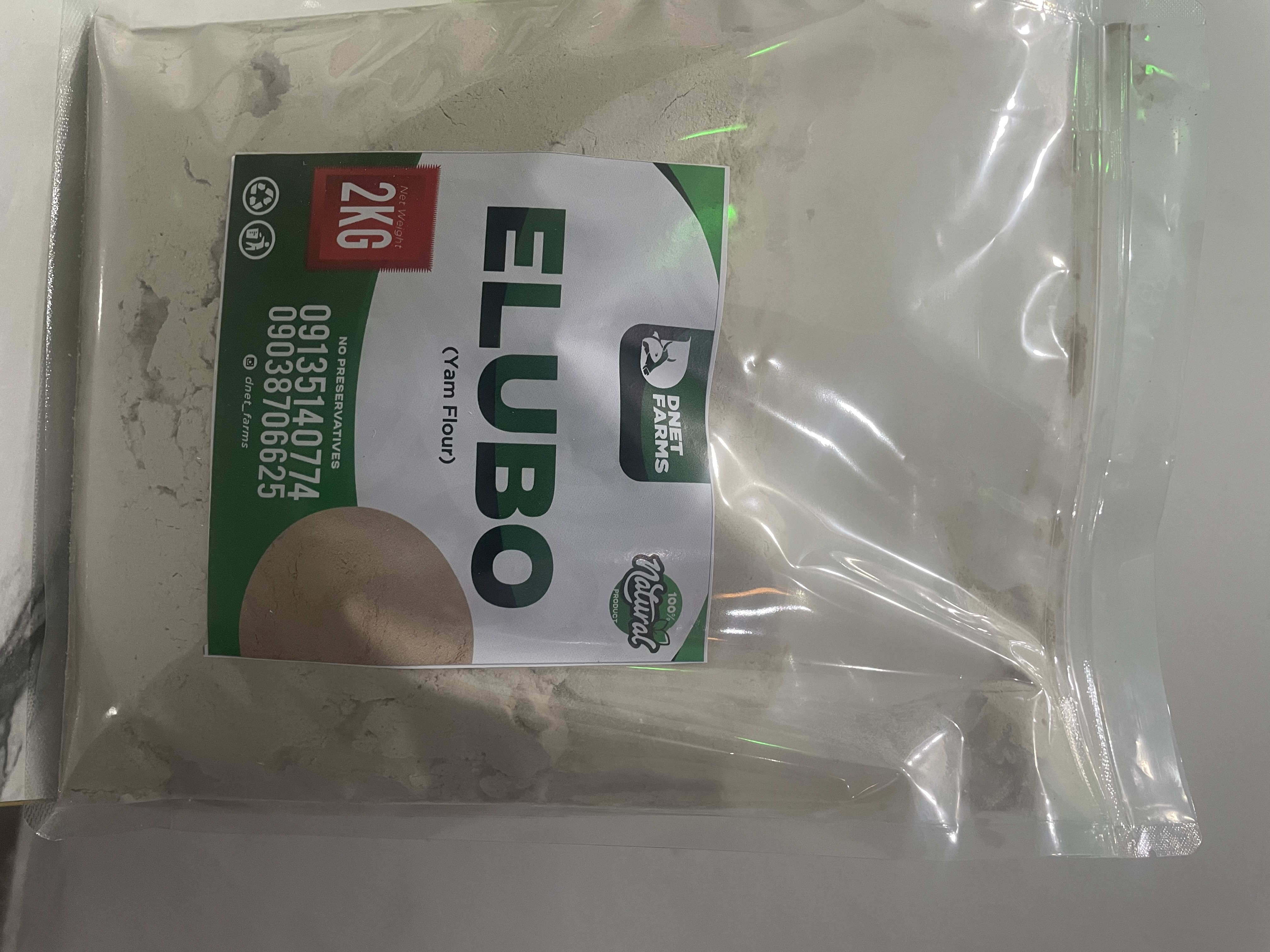 Elubo Isu (Pure Yam Flour)