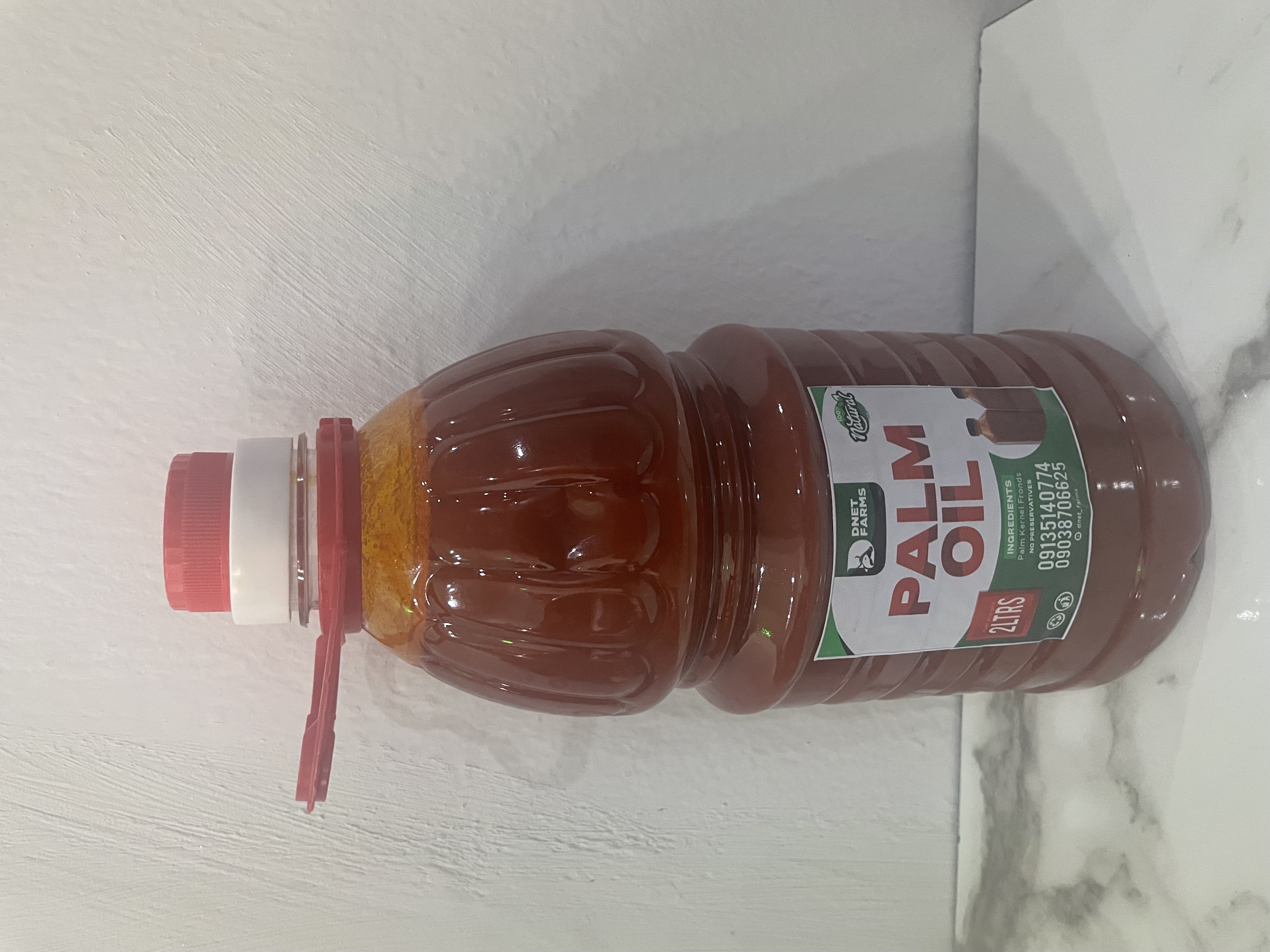 Unadulterated Palm Oil